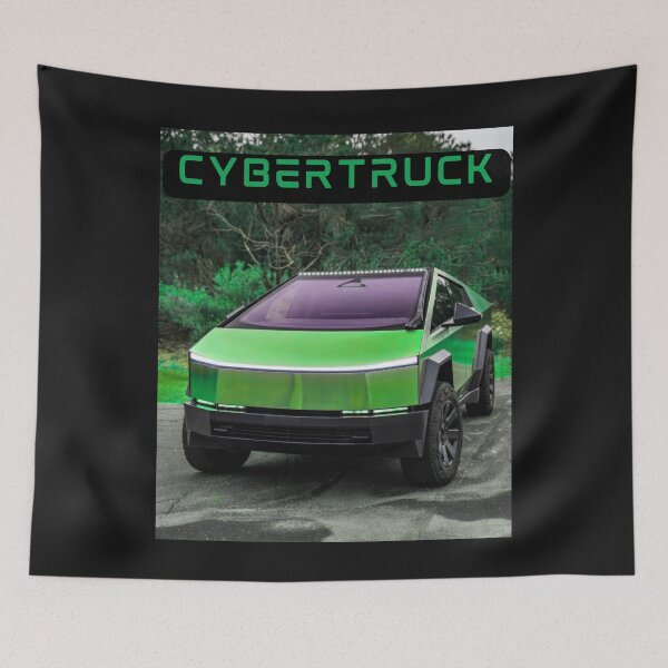 Item preview, cybertruck artwork designed and sold by TEEJAMBOREE.