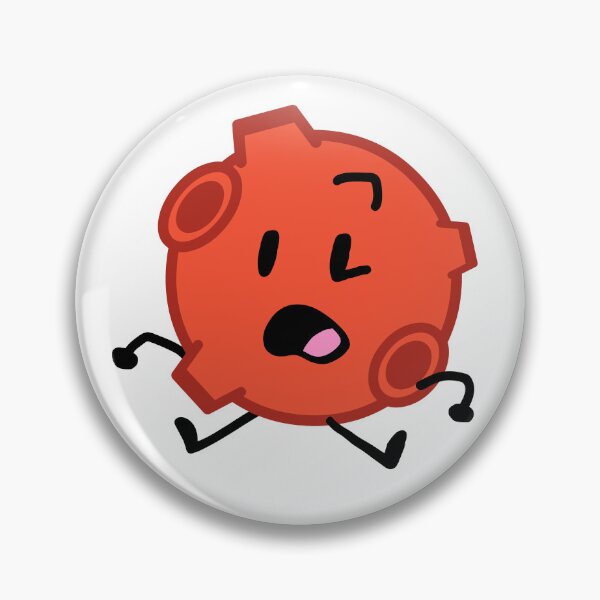 Item preview, Shocked Mars expression Sticker and Pin designed and sold by TWIFLIOS.