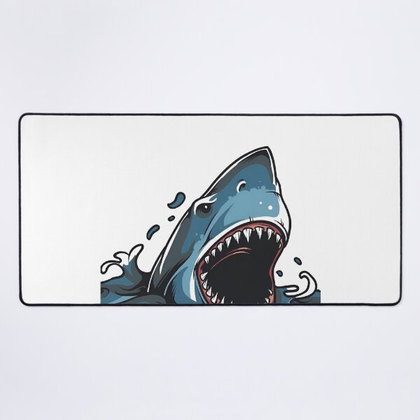 Item preview, Angry Shark Ocean Art designed and sold by Next-level-arts.