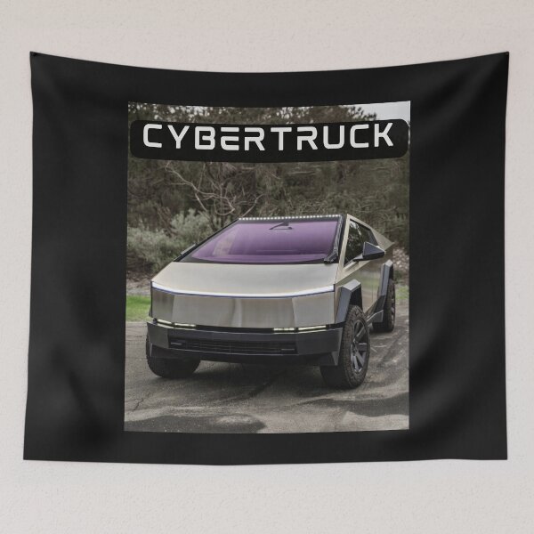 Item preview, cybertruck artwork designed and sold by TEEJAMBOREE.