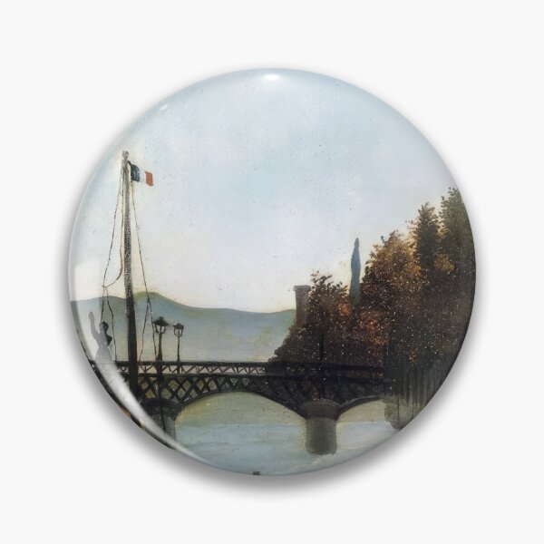 Item preview, Footbridge at Passy - 1895 - Henri Rousseau designed and sold by DrewGansen.