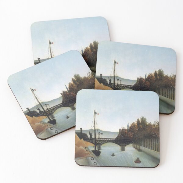Item preview, Footbridge at Passy - 1895 - Henri Rousseau designed and sold by DrewGansen.