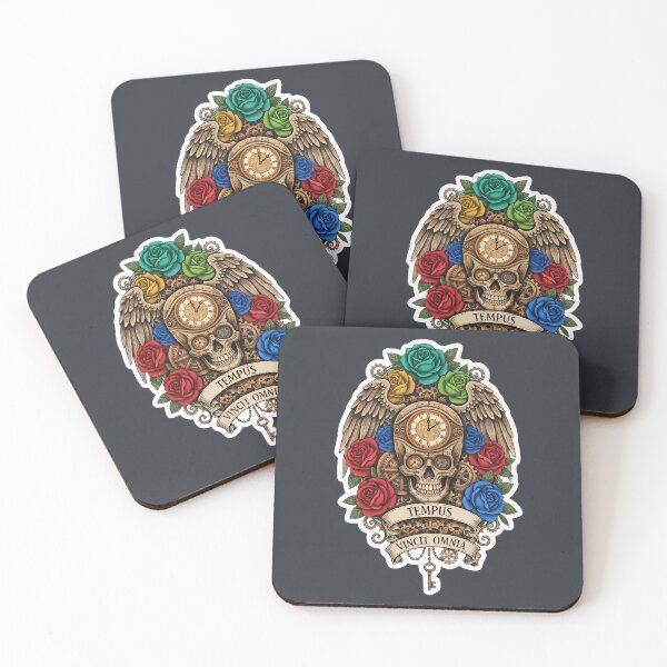 Item preview, Steampunk Time Skull Clockwork Design designed and sold by Ekracreatives.