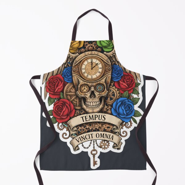 Item preview, Steampunk Time Skull Clockwork Design designed and sold by Ekracreatives.