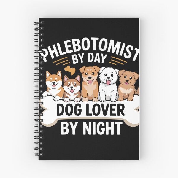 Item preview, Phlebotomist Dog Lover Pet Day Night Doctor Nurse Vein  designed and sold by InspiredFoul.