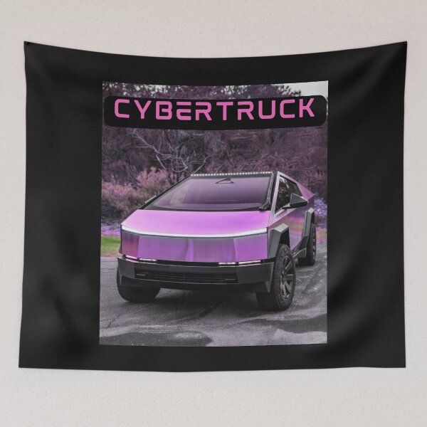 Item preview, cybertruck artwork designed and sold by TEEJAMBOREE.