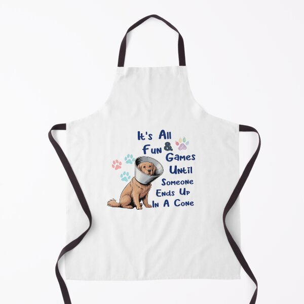 Item preview,  Its All Fun And Games Until Someone Ends Up In A Cone designed and sold by Playful Strokes pom@pom.