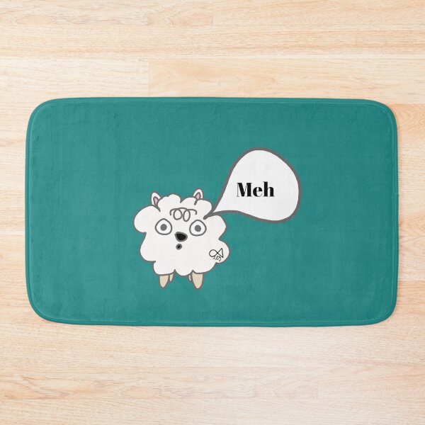 Item preview, LaMaisonOfMY MY BLANK STARE SHEEP COLLECTION  NO. 1 On Green designed and sold by LaMaisonOfMY.