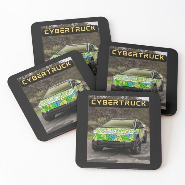 Item preview, cybertruck artwork designed and sold by TEEJAMBOREE.