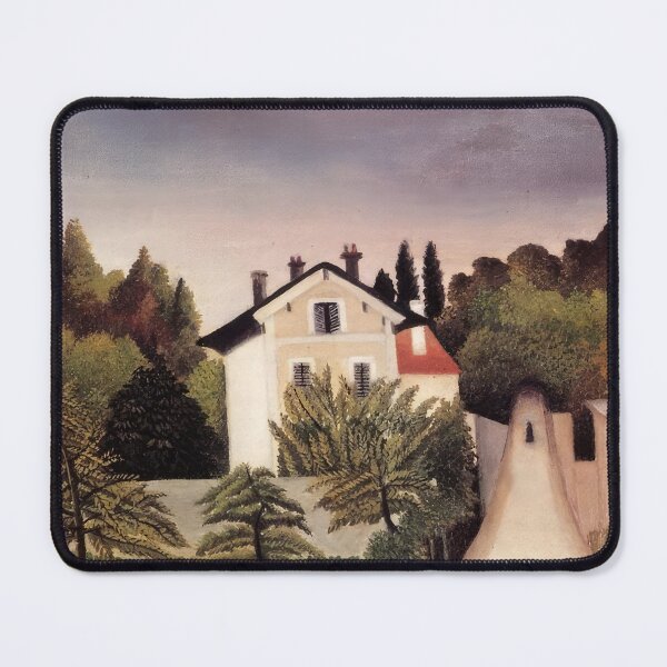 Item preview, House on the Outskirts of Paris - 1902 - Henri Rousseau designed and sold by DrewGansen.