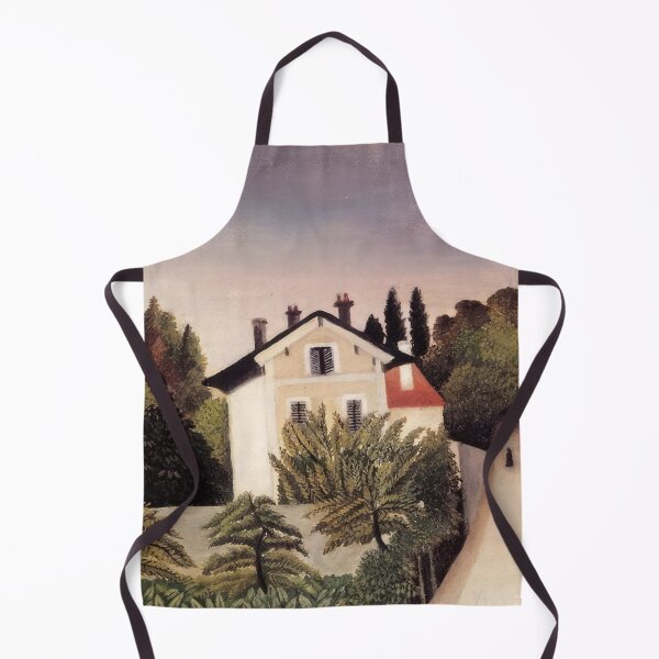 Item preview, House on the Outskirts of Paris - 1902 - Henri Rousseau designed and sold by DrewGansen.