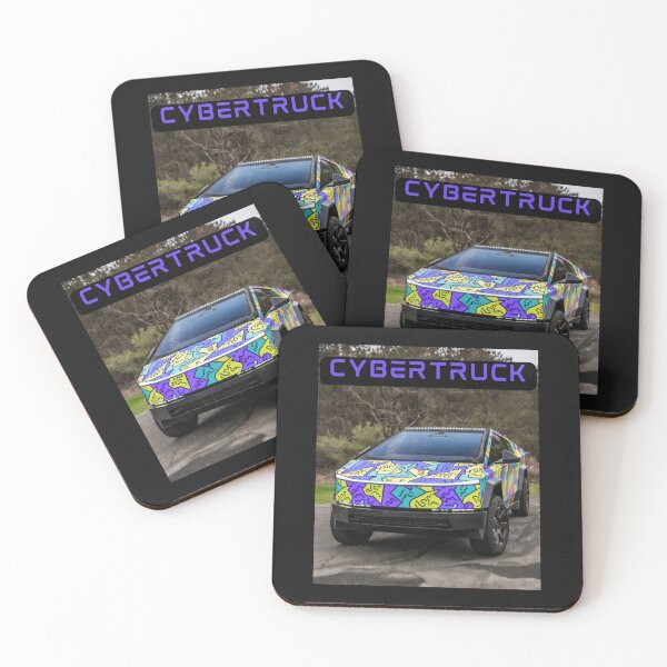 Item preview, cybertruck artwork designed and sold by TEEJAMBOREE.