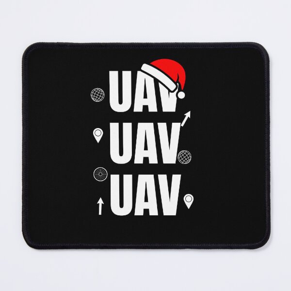 Item preview, UAV GIS Christmas Typography Design designed and sold by SpatialPost.