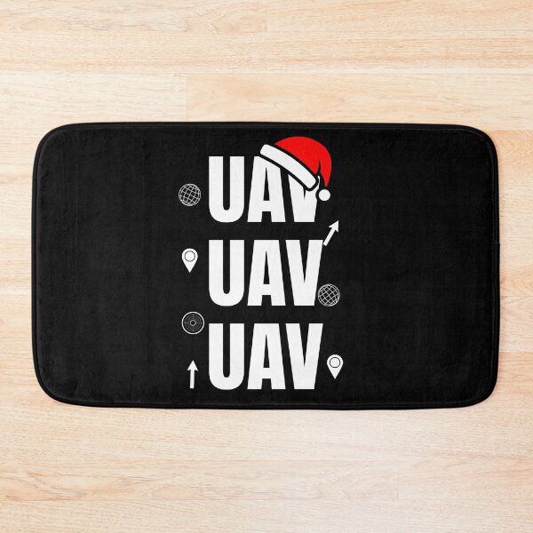 Item preview, UAV GIS Christmas Typography Design designed and sold by SpatialPost.