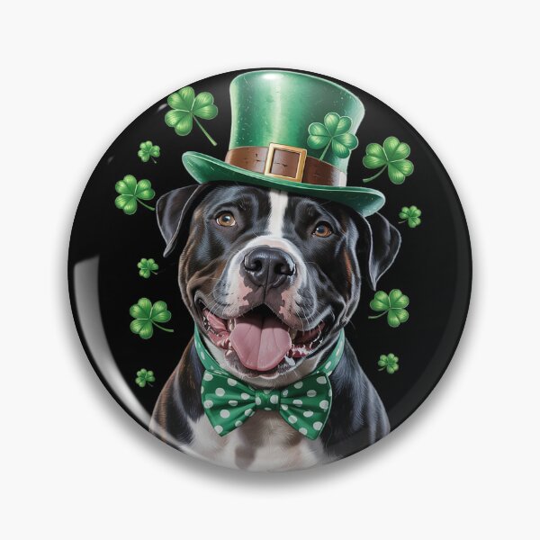 Item preview, Pit Bull Leprechaun St Patricks Day Dog Pet Owner Lover designed and sold by InspiredFoul.