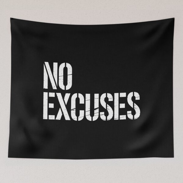 Item preview, Excuses Motivational Workout designed and sold by TikCore.