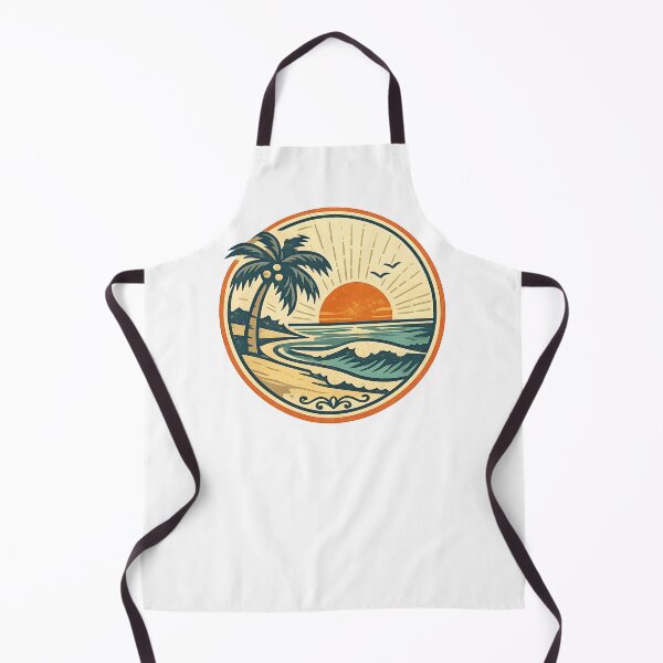 Item preview, Vintage Beach – Retro Palm Tree Logo designed and sold by Dax Studio.