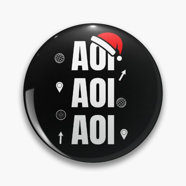 Item preview, AOI GIS Christmas Holiday Design designed and sold by SpatialPost.