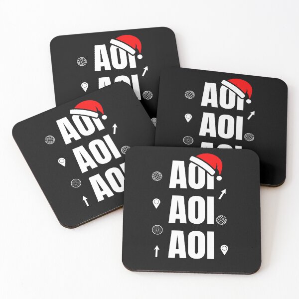 Item preview, AOI GIS Christmas Holiday Design designed and sold by SpatialPost.