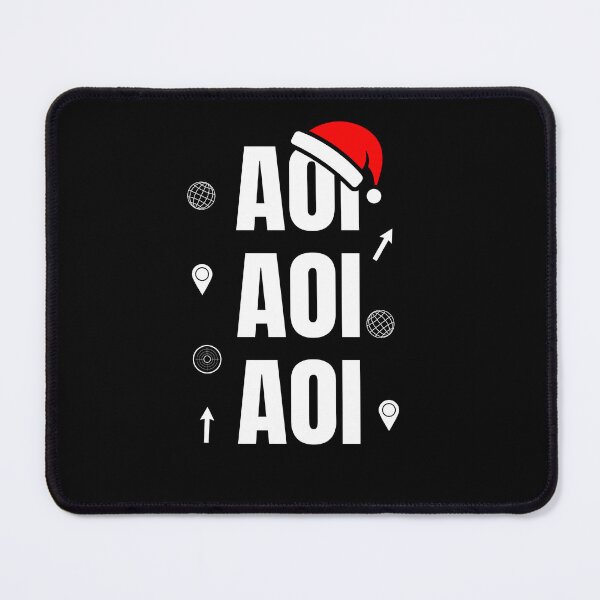 Item preview, AOI GIS Christmas Holiday Design designed and sold by SpatialPost.
