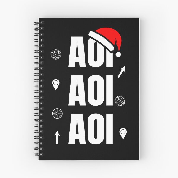 Item preview, AOI GIS Christmas Holiday Design designed and sold by SpatialPost.