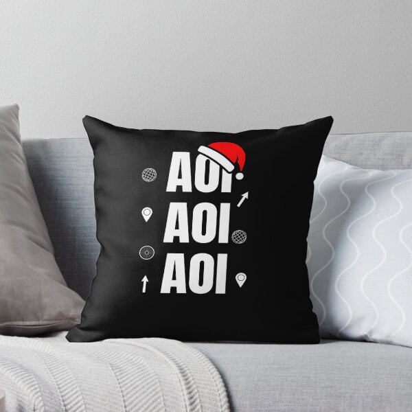 Item preview, AOI GIS Christmas Holiday Design designed and sold by SpatialPost.