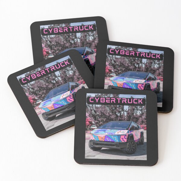 Item preview, cybertruck artwork designed and sold by TEEJAMBOREE.