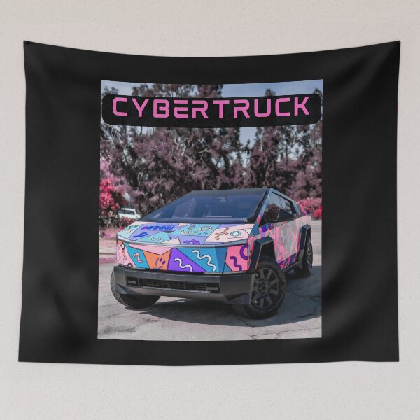 Item preview, cybertruck artwork designed and sold by TEEJAMBOREE.