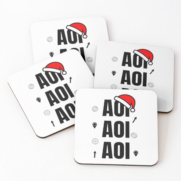 Item preview, AOI GIS Christmas Minimal Design designed and sold by SpatialPost.