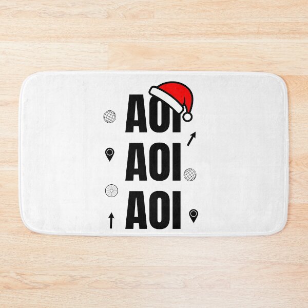 Item preview, AOI GIS Christmas Minimal Design designed and sold by SpatialPost.