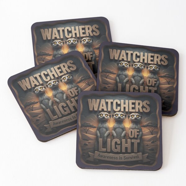 Item preview, Meerkat Carved Wood  Awareness Is Survival designed and sold by SavannaStrikes.