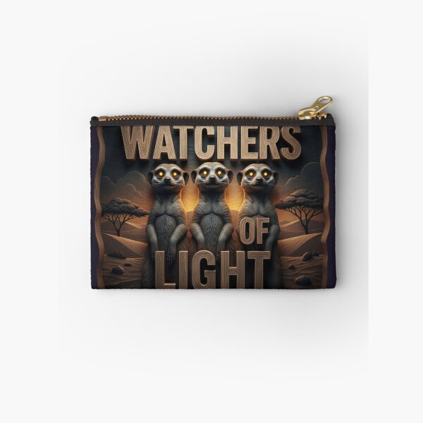 Item preview, Meerkat Carved Wood  Awareness Is Survival designed and sold by SavannaStrikes.