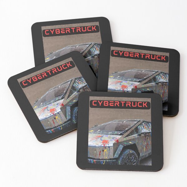 Item preview, cybertruck artwork designed and sold by TEEJAMBOREE.