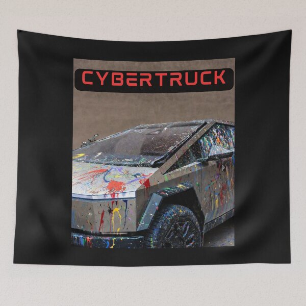 Item preview, cybertruck artwork designed and sold by TEEJAMBOREE.