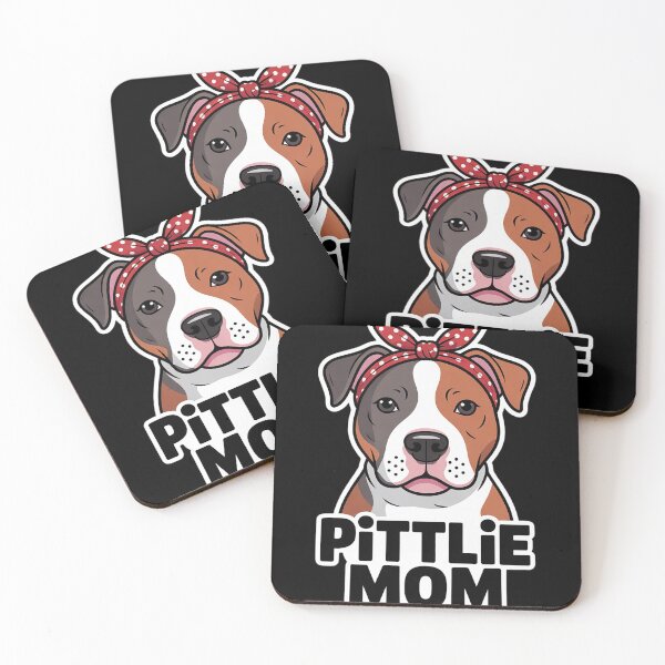 Item preview, Pittie Mom Cute Pitbull Dog Mom Pet Dog Mama Mothers Day  designed and sold by InspiredFoul.