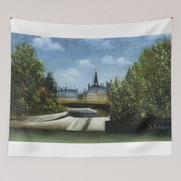 Item preview, Île de la Cité - 1900 - Henri Rousseau designed and sold by DrewGansen.