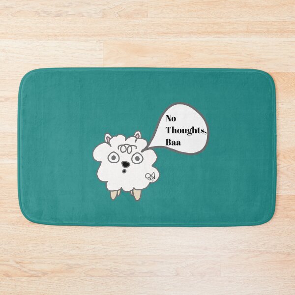 Item preview, LaMaisonOfMY MY BLANK STARE SHEEP COLLECTION  NO. 2 On Green designed and sold by LaMaisonOfMY.