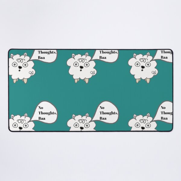 Item preview, LaMaisonOfMY MY BLANK STARE SHEEP COLLECTION NO. 2 On Green designed and sold by LaMaisonOfMY.