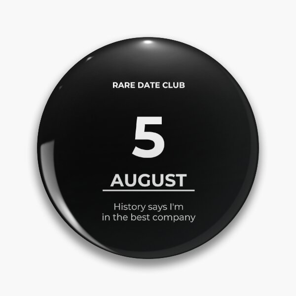 Item preview, Rare Date Club – August 5 designed and sold by ariksworld.
