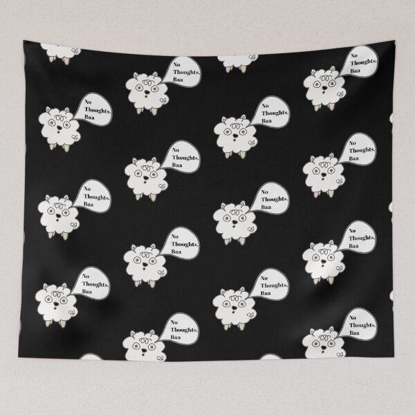 Item preview, LaMaisonOfMY MY BLANK STARE SHEEP COLLECTION  NO. 2 Black Edition designed and sold by LaMaisonOfMY.