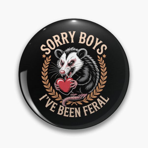 Item preview, Feral Possum Funny Anti Valentine Humor designed and sold by TikCore.