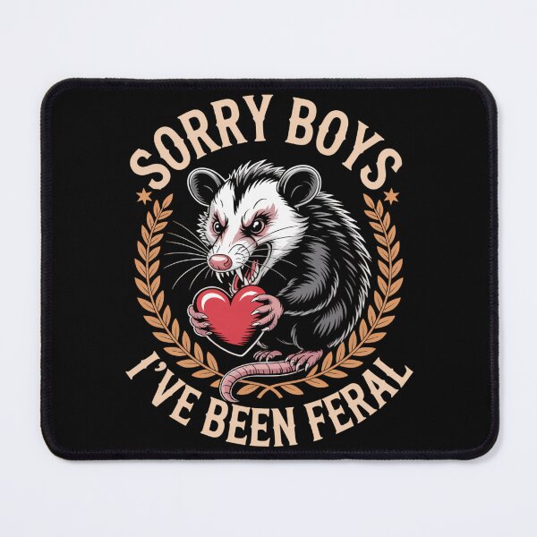 Item preview, Feral Possum Funny Anti Valentine Humor designed and sold by TikCore.