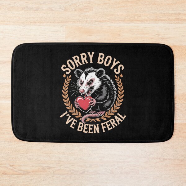 Item preview, Feral Possum Funny Anti Valentine Humor designed and sold by TikCore.