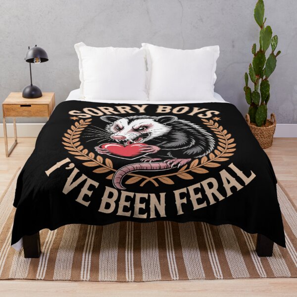 Item preview, Feral Possum Funny Anti Valentine Humor designed and sold by TikCore.