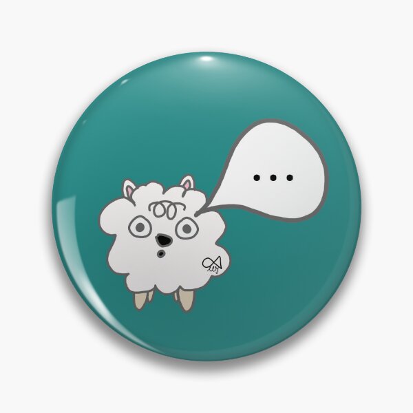 Item preview, LaMaisonOfMY MY BLANK STARE SHEEP COLLECTION  NO. 3 On Green designed and sold by LaMaisonOfMY.