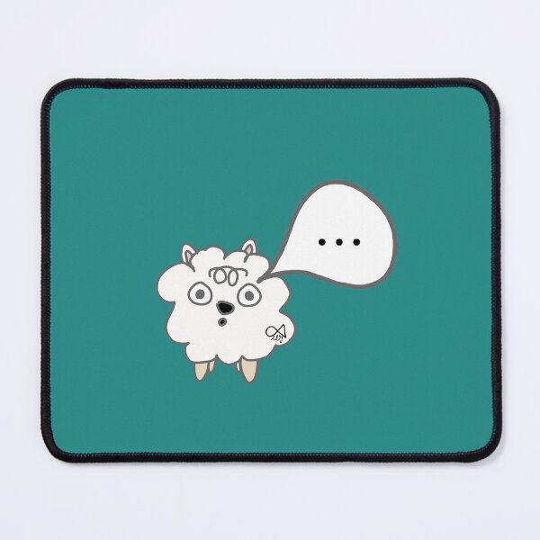 Item preview, LaMaisonOfMY MY BLANK STARE SHEEP COLLECTION NO. 3 On Green designed and sold by LaMaisonOfMY.