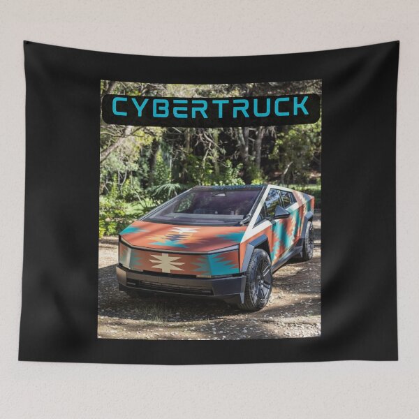 Item preview, cybertruck artwork designed and sold by TEEJAMBOREE.