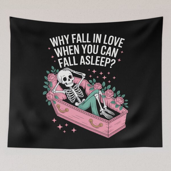 Item preview, Funny  anti valentine skeleton designed and sold by TikCore.