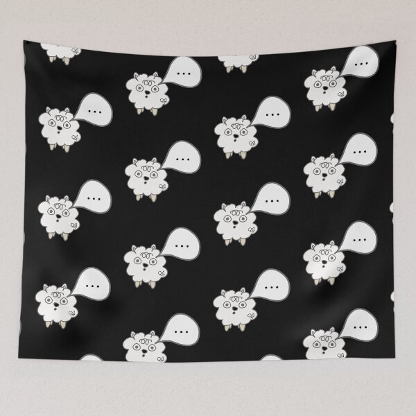 Item preview, LaMaisonOfMY MY BLANK STARE SHEEP COLLECTION  NO. 3 Black Edition designed and sold by LaMaisonOfMY.