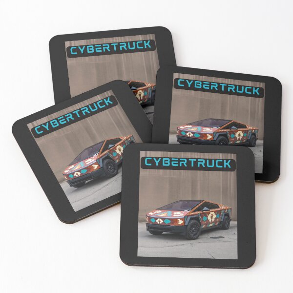 Item preview, cybertruck artwork designed and sold by TEEJAMBOREE.